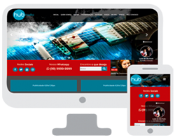 Modelo Premium 3 - Site Profissional para Web Rádio e Streaming de Rádio Online