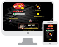 Modelo Premium 8 - Site Profissional para Web Rádio e Streaming de Rádio Online